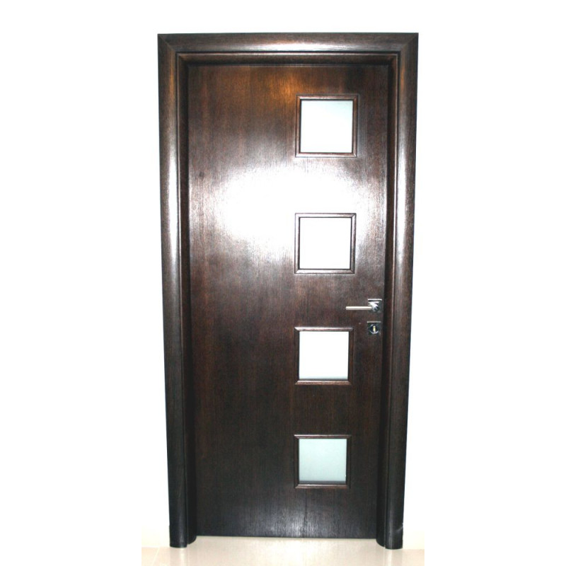 Ușă de interior furnir natural Modena Wenge