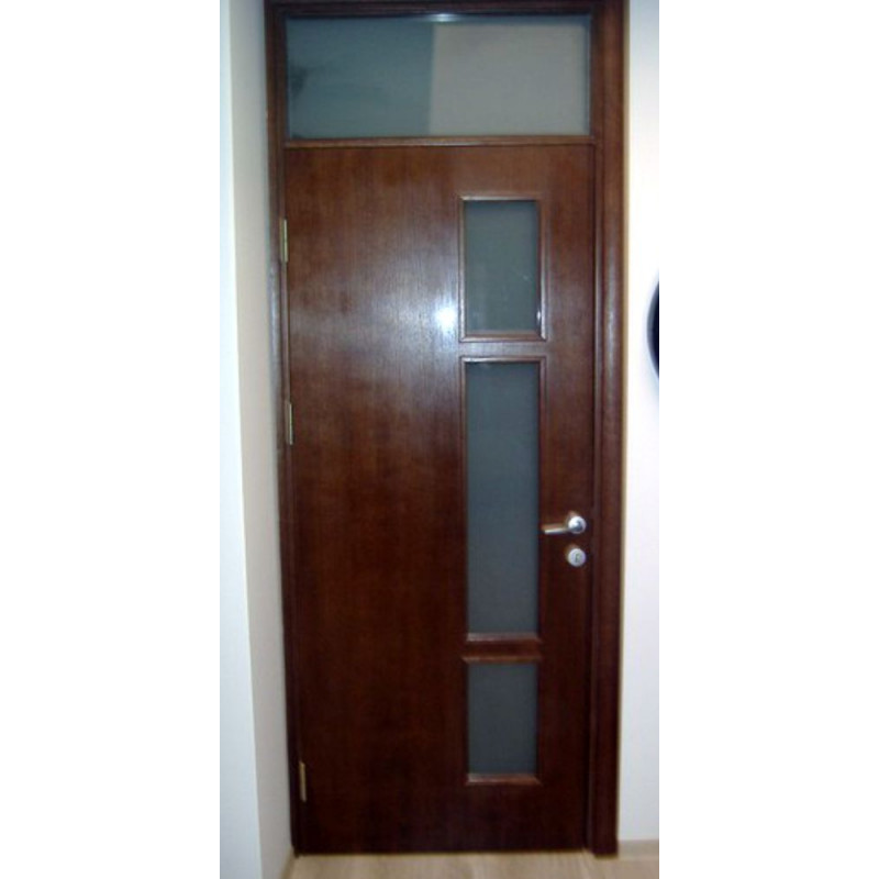 Ușă de interior furnir natural cu luminator